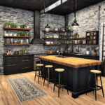 Moderen Kitchen Set Portofilio Industrial Theme